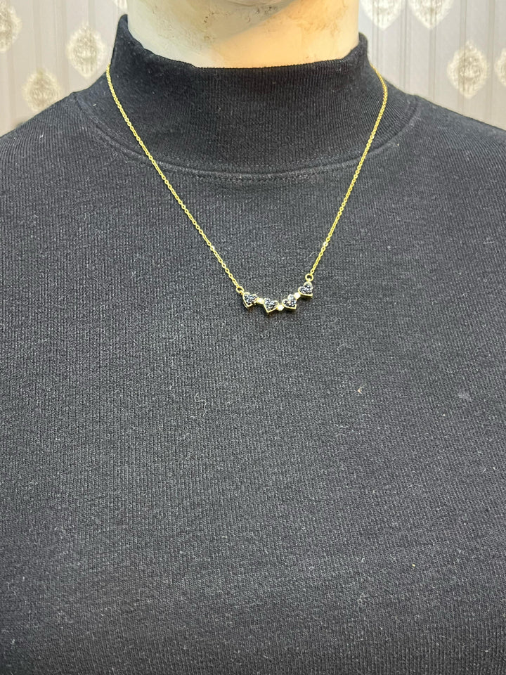 Heart Shaped Pendent Silver