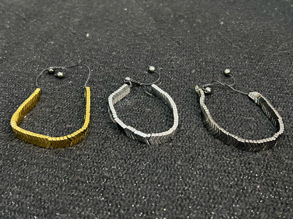 SERPENTINE SILVER, BLACK & GOLDEN MEN'S BRACELET